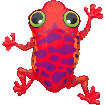 Westcoast Balloon 06197 Red Frog