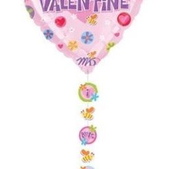 Westcoast Balloon 10467 Drop-A-Line Winnie The Pooh Valentine