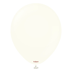 Westcoast Balloon 11280182 Kalisan Retro White 12 Round (50Ct)