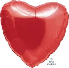 Westcoast Balloon 01990 MagiColor Ruby Red Heart