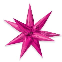 Westcoast Balloon 01261 Exploding Star Jumbo Pink