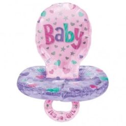 Westcoast Balloon 09854 Baby Girl Pacifier