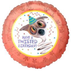 Westcoast Balloon 10389 Twisted Whiskers Birthday