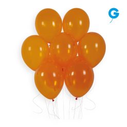 Alternative view of Westcoast Balloon 114102 Gemar Crystal Orange 11-12 Round (50Ct)