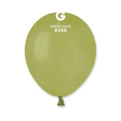 Westcoast Balloon 059816 Gemar Green Olive 5 Round (100Ct)