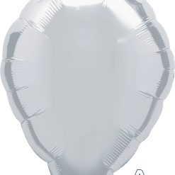 Westcoast Balloon 08854 Metallic Silver Perfect Balloon