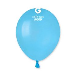 Westcoast Balloon 050912 Gemar Light Blue 5 Round (100Ct)