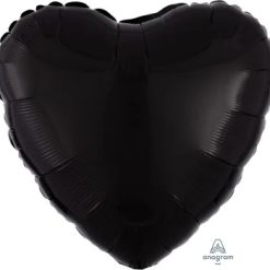 Westcoast Balloon 00683 Opaque Black Heart