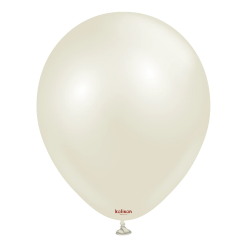 Westcoast Balloon 11270832 Kalisan Aura Ivory White 12 Round (50Ct)