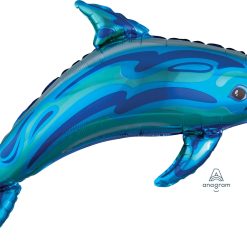 Westcoast Balloon 05813 Ocean Blue Dolphin