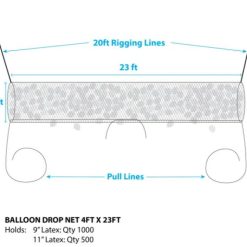 Alternative view of Westcoast Balloon 1000 Balloon Drop