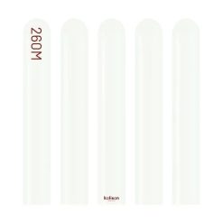Westcoast Balloon 10223122 Standard White 260K (50Ct)