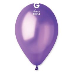 Westcoast Balloon 113402 Gemar Metallic Purple 11-12 Round (50Ct)