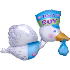 Westcoast Balloon 07063 Bundle Of Joy Stork - It`S A Boy