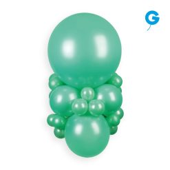 Alternative view of Westcoast Balloon 059410 Gemar Metallic Mint Green 5 Round (100Ct)