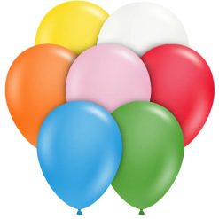 Westcoast Balloon 10002 Tuftex Assorted With White 11 Round (100Ct)