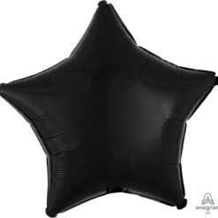 Westcoast Balloon 00685 Opaque Black Star
