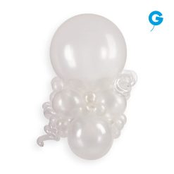Alternative view of Westcoast Balloon 110005 Gemar Crystal Clear 11-12 Round (50Ct)