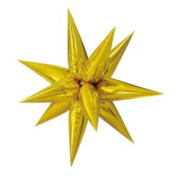 Westcoast Balloon 08815 Exploding Star Jumbo Gold