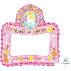 Westcoast Balloon 110477 Selfie Frame Magical Unicorn