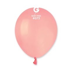 Westcoast Balloon 057317 Gemar Macaron Baby Pink 5 Round (100Ct)