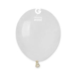 Westcoast Balloon 050011 Gemar Crystal Clear 5 Round (100Ct)