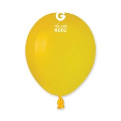 Westcoast Balloon 050219 Gemar #002 Yellow 5 Round (100Ct)