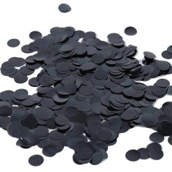 Westcoast Balloon 1.5Cm Metallic Confetti - Black