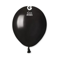 Westcoast Balloon 056518 Gemar Metallic Black 5 Round (100Ct)