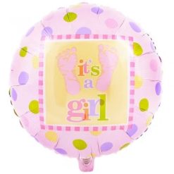 Westcoast Balloon 111057 Baby Steps Girl