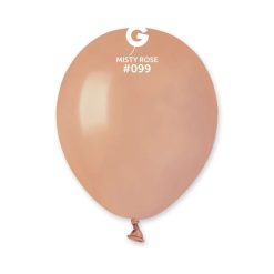 Westcoast Balloon 059915 Gemar Misty Rose 5 Round (100Ct)
