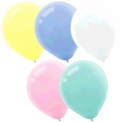 Westcoast Balloon 113100-99 Econo Pearl Pastel Assortment 11-12 Round (72Ct)