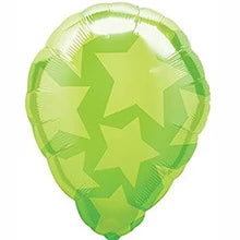 Westcoast Balloon 07716 Green Stars Perfect Balloon