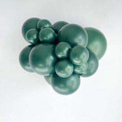 Alternative view of Westcoast Balloon 10054 Tuftex Metallic Forest Green 11 Round (50Ct)
