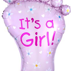 Westcoast Balloon 07690 It'S A Girl Foot