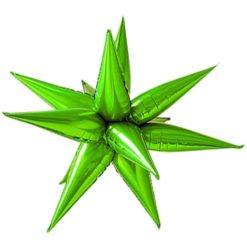 Westcoast Balloon 01251 Exploding Star Jumbo Green