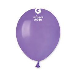 Westcoast Balloon 054910 Gemar Lavender 5 Round (100Ct)