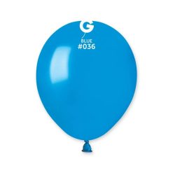 Westcoast Balloon 053616 Gemar Metallic Blue 5 Round (100Ct)