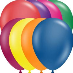 Westcoast Balloon 10010 Tuftex Crystal Assorted 11 Round (100Ct)