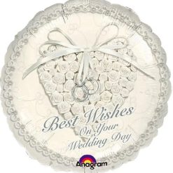 Westcoast Balloon 113600 Best Wishes On Your Wedding Day