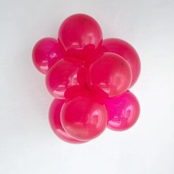 Alternative view of Westcoast Balloon 10016 Tuftex Crystal Magenta 11 Round (100Ct)