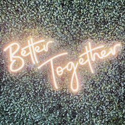 Westcoast Balloon Better Together Neon Sign Rental - Large