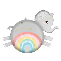 Westcoast Balloon 47890 Satin Baby Elephant
