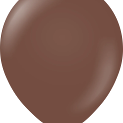 Westcoast Balloon K67535 Kalisan Chocolate Brown 18 Round (25Ct)