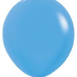 Westcoast Balloon 391276 Neon Blue 18 Round (25Ct)