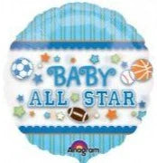 Westcoast Balloon 26897 Baby Boy All Star