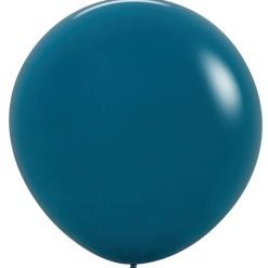 Westcoast Balloon 59529 Fashion Deep Teal 24 Round (1Ct)