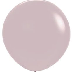 Westcoast Balloon 59515 Pastel Dusk Rose 24 Round (1Ct)
