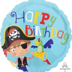 Westcoast Balloon 33780 Happy Birthday Pirate