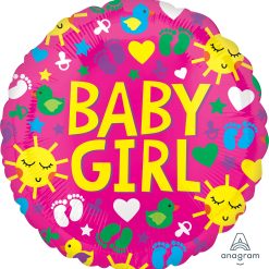 Westcoast Balloon 38485 Baby Girl Sunshine Fun